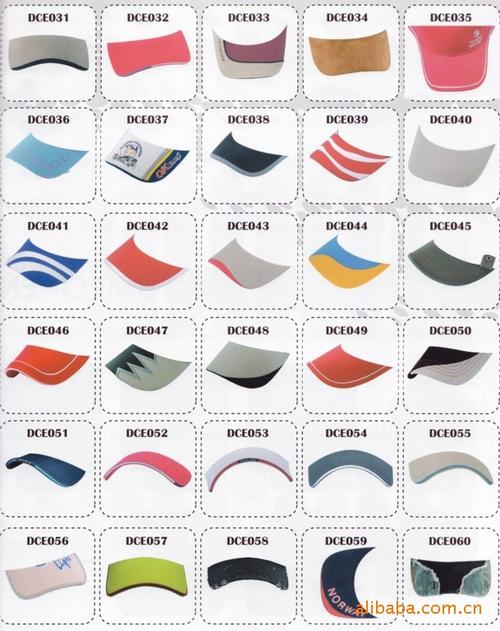 北京工厂定做立体标拼色长檐广告帽