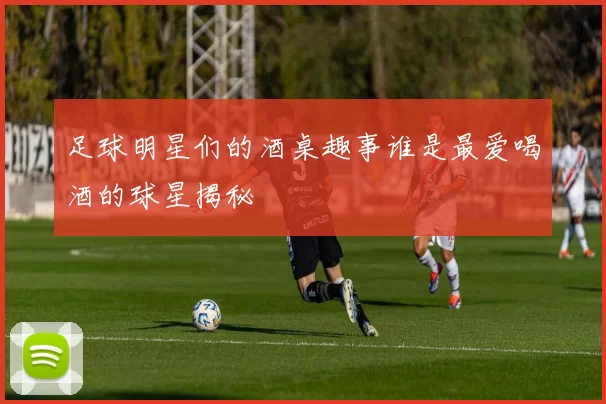 足球明星们的酒桌趣事谁是最爱喝酒的球星揭秘